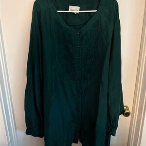 Vintage 100% Silk Adrian Jordan Blouse